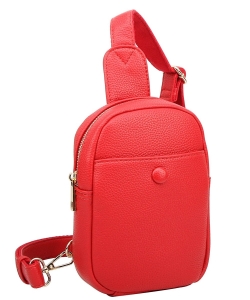 Fashion Pocket Sling Bag ND125 RED